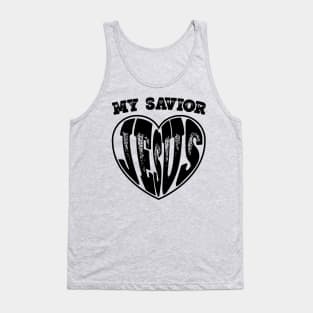 I love my savior Jesus Tank Top